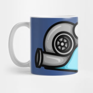 Turbo Snail Version 1 - Light Blue Mug